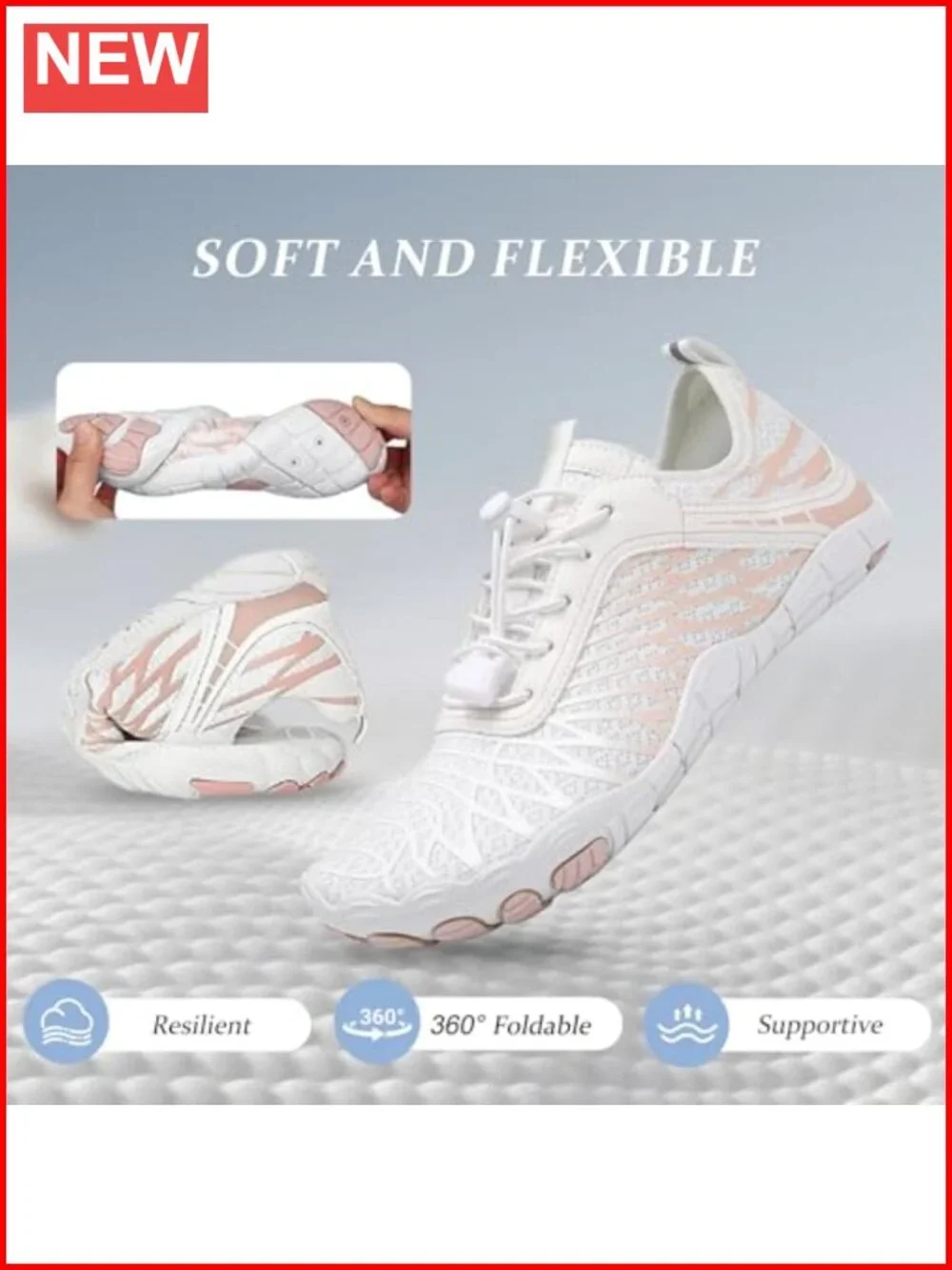 Barefoot Hiking Shoes Wide Toe Box Non-Slip Water Athletic Footwear Unisex